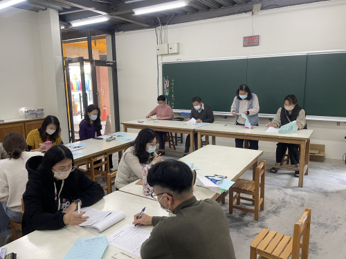 工作小組會議照片