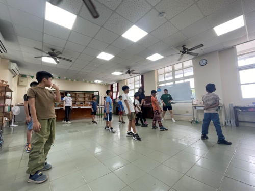 藝術教學互動照片