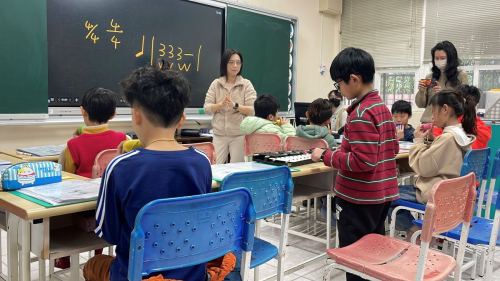 藝術教學互動照片
