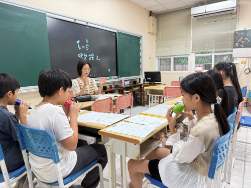 藝術教學互動照片