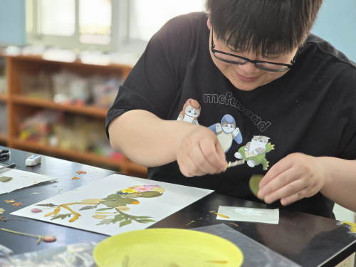 壓花畫課程照片
