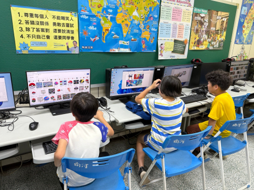 結合苗栗自造中心熱轉印體驗活動
