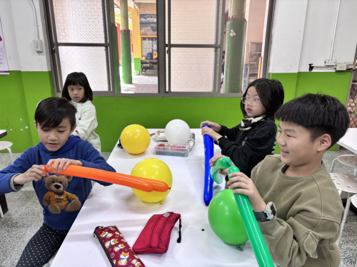 冬令營-簡單造型氣球