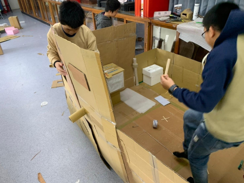 冬令營-紙箱創意製作