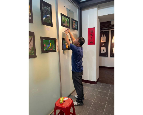 7-1 社區活動參與展演~吳濁流藝文館學生作品聯展