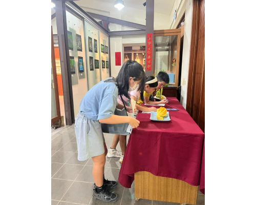 7-1 社區活動參與展演~吳濁流藝文館學生作品聯展