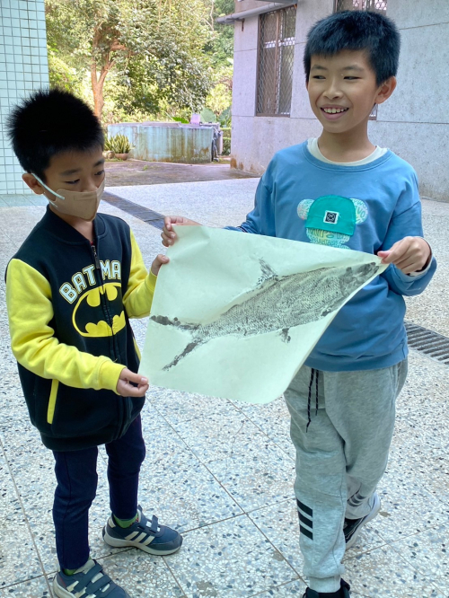魚拓體驗課程