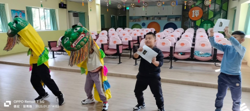 社區舞獅表演