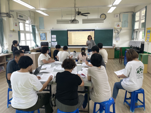工作小組會議照片