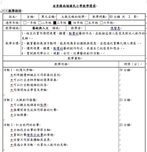 課程研發