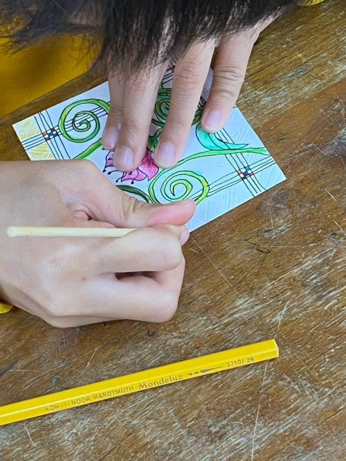 纏繞畫教學