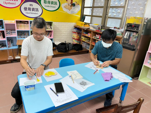 兒童纏繞畫研習