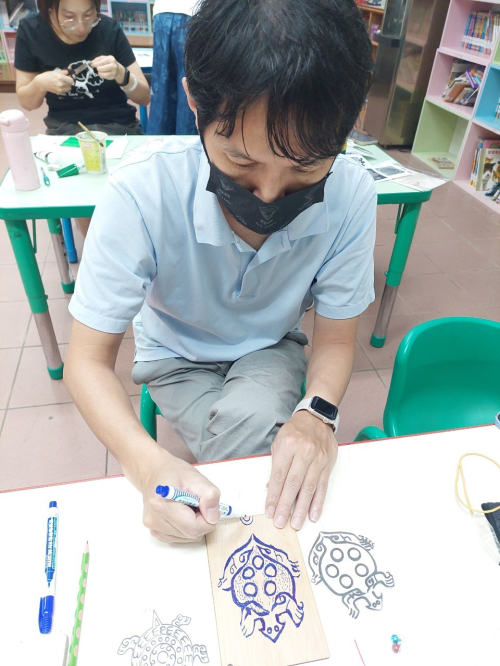兒童纏繞畫研習