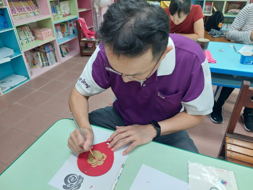 兒童纏繞畫研習