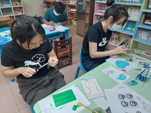 兒童纏繞畫研習