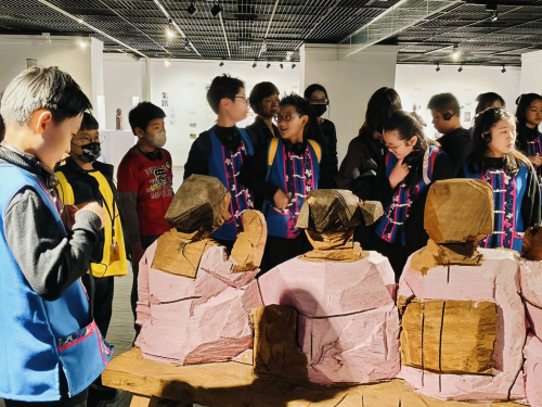 展館參觀-113.12.04苗北藝文中心朱銘展
