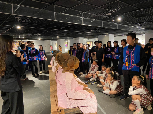 展館參觀-113.12.04苗北藝文中心朱銘展