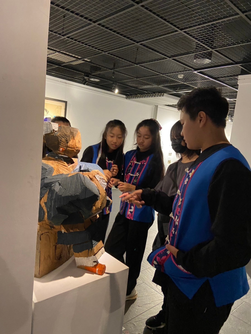展館參觀-113.12.04苗北藝文中心朱銘展
