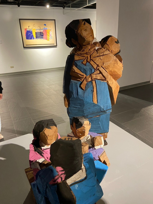展館參觀-113.12.04苗北藝文中心朱銘展