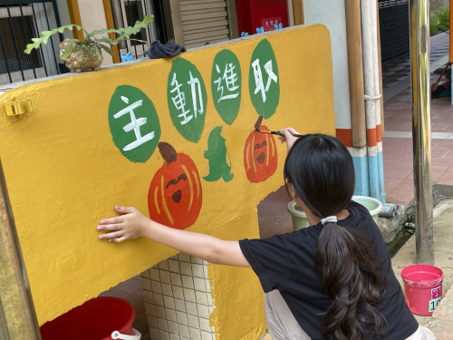 校園美化-洗手台