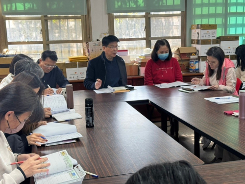 113學年度藝術深耕教學計畫第三次工作小組會議照片