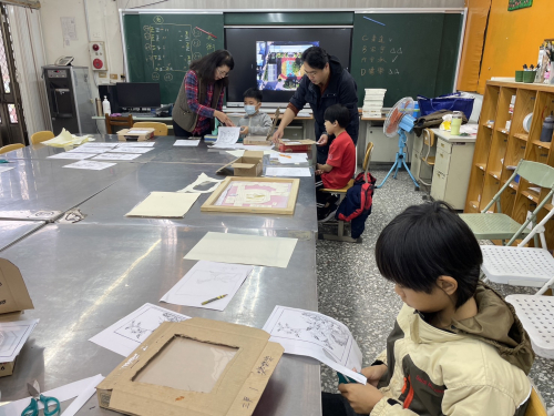1140317中年級版畫協同教學