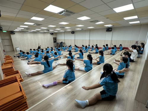 學生的肢體開發課