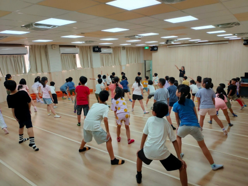 學生的肢體開發課