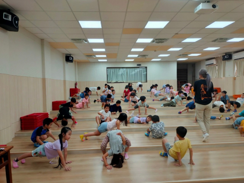 學生的肢體開發課