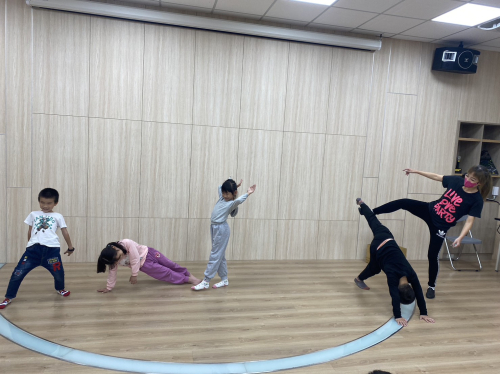 學生的肢體開發課